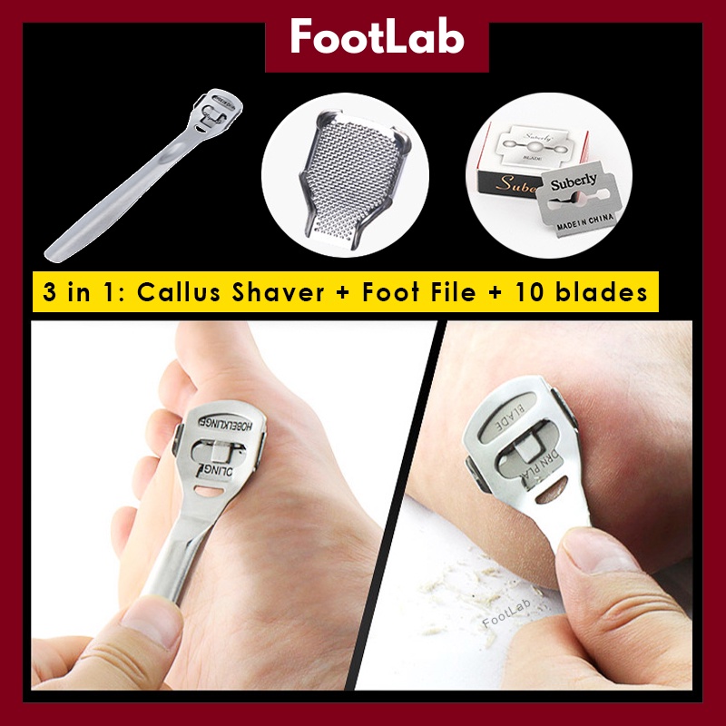 Callus Remover Foot Corn Blade Razor Shaver Feet Care Dead Dry Skin