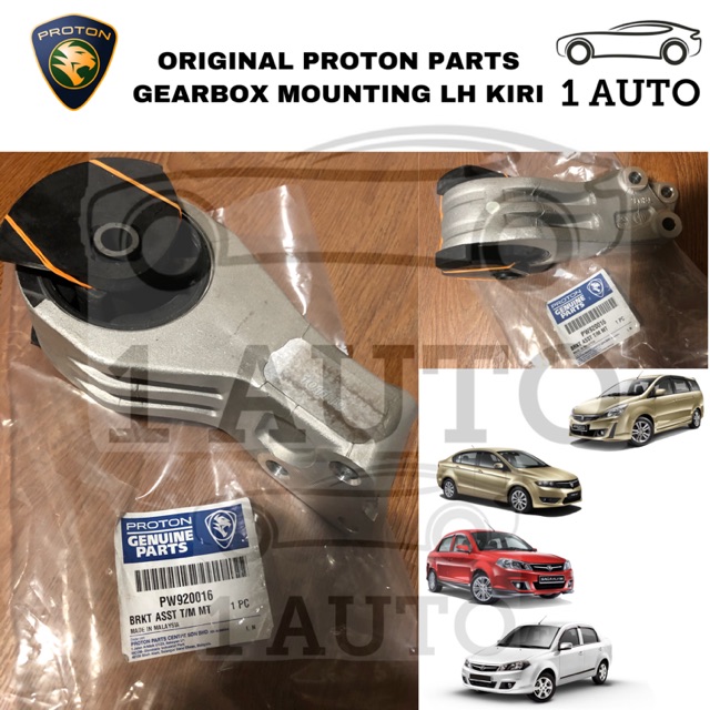 (ORIGINAL PROTON PARTS) GEARBOX MOUNTING 1pc PROTON EXORA CFE BOLD