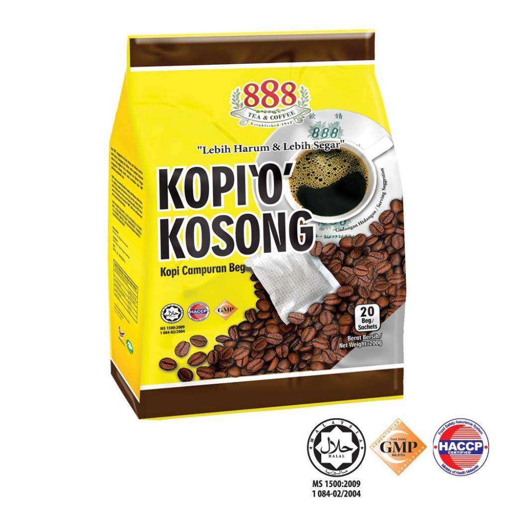 888 Kopi O Kosong (10g x 20 Sachets)88 Kopi O Kosong (10g x 20 Sachets