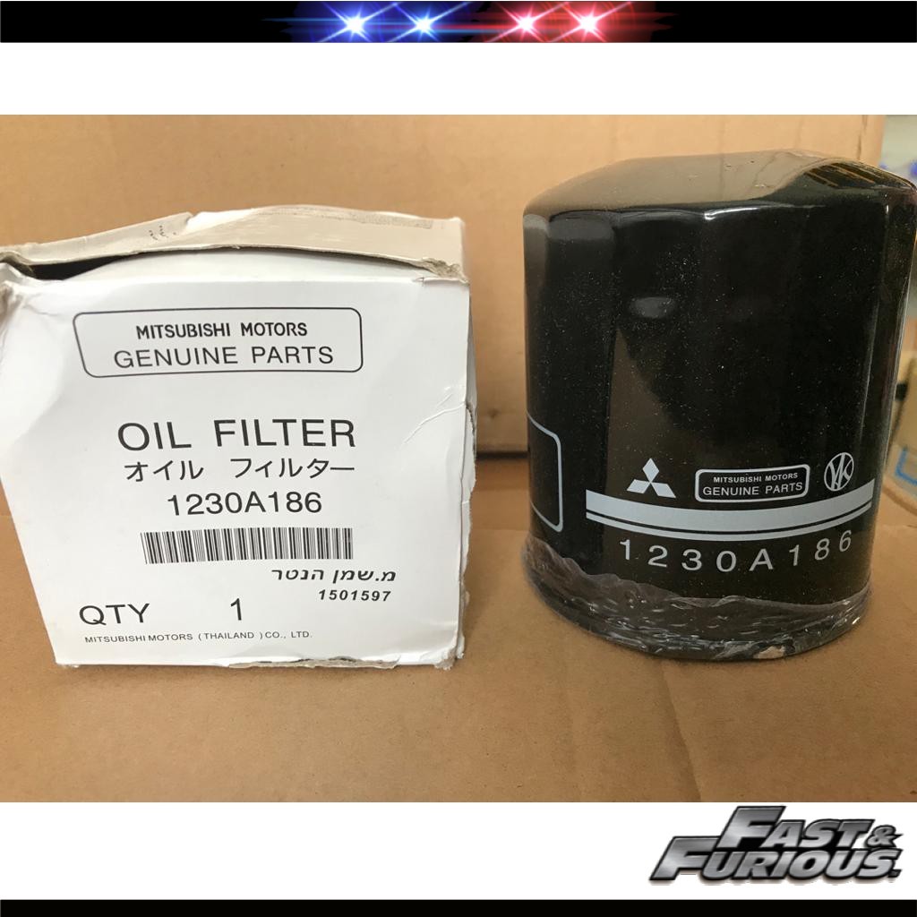 100ORIGINAL MITSUBISHI OIL FILTER TRITON 2.5/STORM/PAJERO SPORT (1230A186) Shopee Malaysia