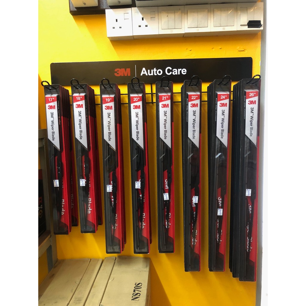 3M™ WIPER BLADE 12" 14" 16" 17" 18" 19" 20" 21" 22" 24" 26" Shopee