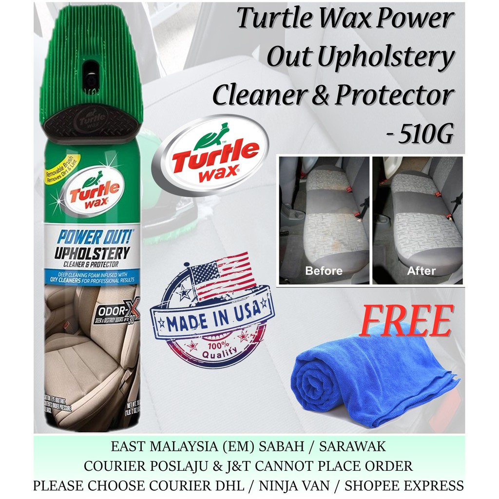 (100 Turtle Wax) Turtle Wax Upholstery Cleaner & Odor Eliminator