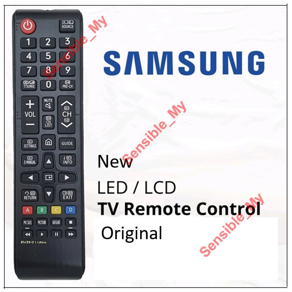 SAMSUNG tv remote control LED / LCD / PLASMA TV Remote control (Original) Shopee Malaysia