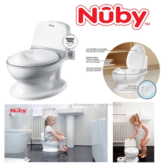 Nuby My Real Potty Mini Toilet for 18m+ Shopee Malaysia