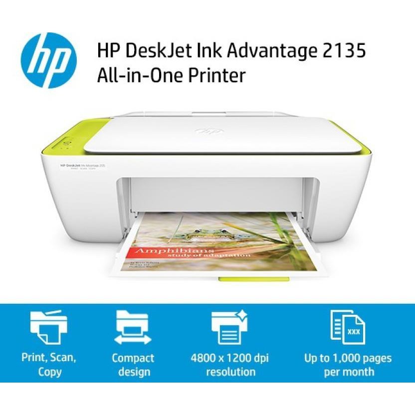 HP DeskJet Ink Advantage 2135 AllinOne Printer / (PRINT, SCAN, COPY