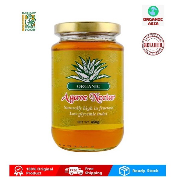 Radiant Organic Agave Nectar 450g Shopee Malaysia