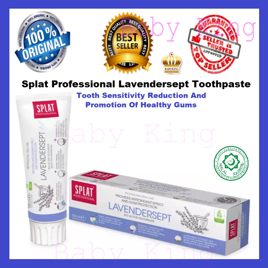 (Expiry Feb 2023) Original Splat Professional Lavendersept Toothpaste