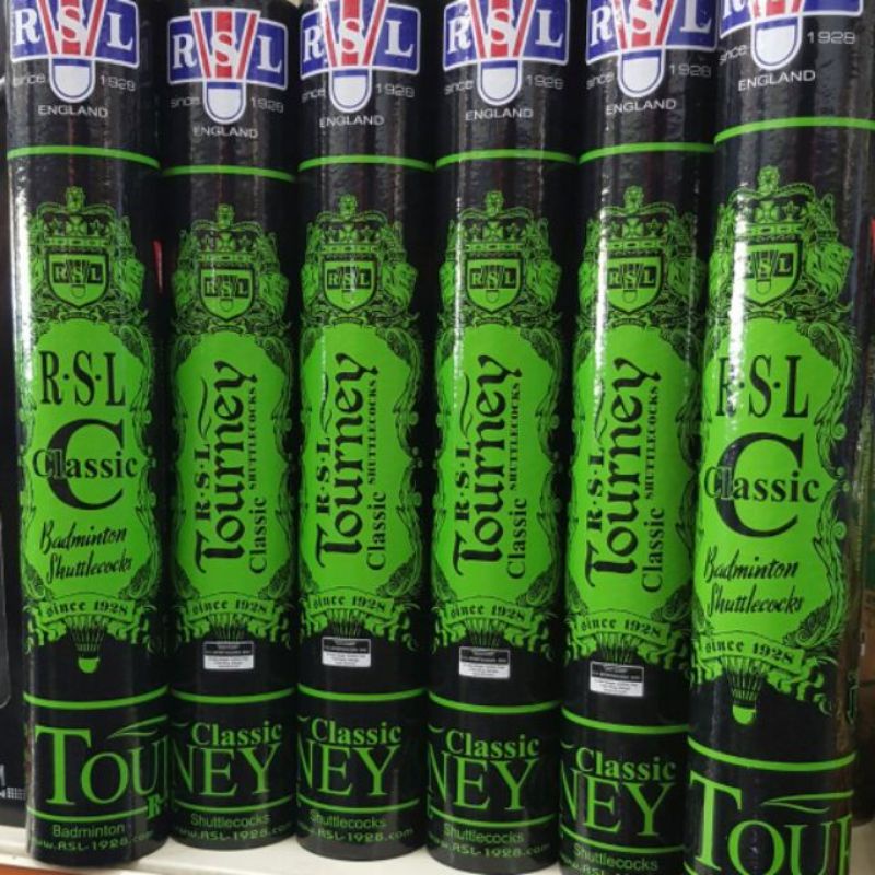 RSL BADMINTON SHUTTLECOCK! OFFICIAL/NO1/CLASSIC (100 ORIGINAL