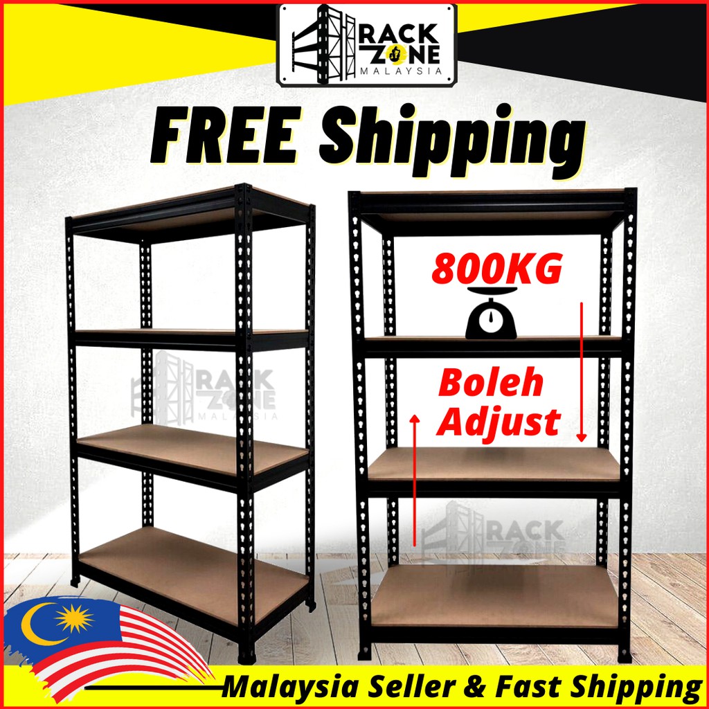 Rak Besi Bertingkat Storage Rack Metal Rack Rak Besi Boltless Rack