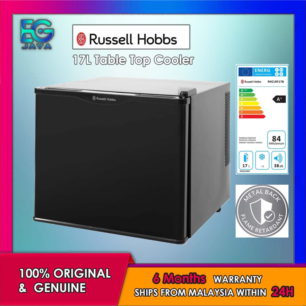 Russell Hobbs RHCLRF17B 17 Litre Counter Top Cooler Energy Class A