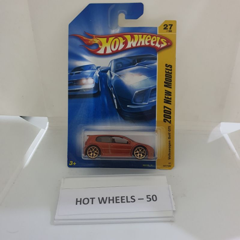 HOT WHEELS 2007 NEW MODELS VOLKSWAGEN GOLF GTI KMART EXCLUSIVE