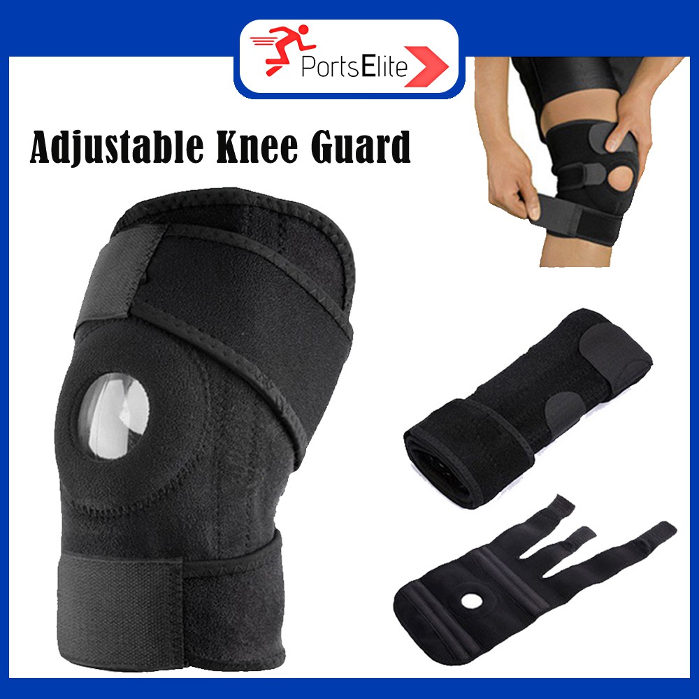 SPORTS ELITE Adjustable Knee Support Protect Guard Shopee Malaysia