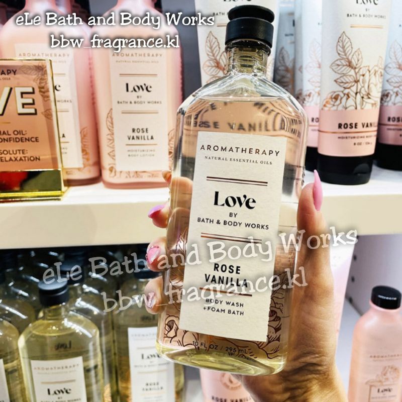 Aromatherapy LOVE Rose Vanilla Collection🔹Haruman Wangian Badan