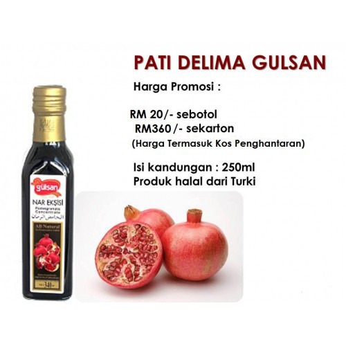 Setelah minum jus pomepure beberapa hari saya pergi ke klinik untuk membuat pemeriksaan kesihatan. Gulsan Pati Delima 250ml Original With Bubble Wrap Box Shopee Malaysia