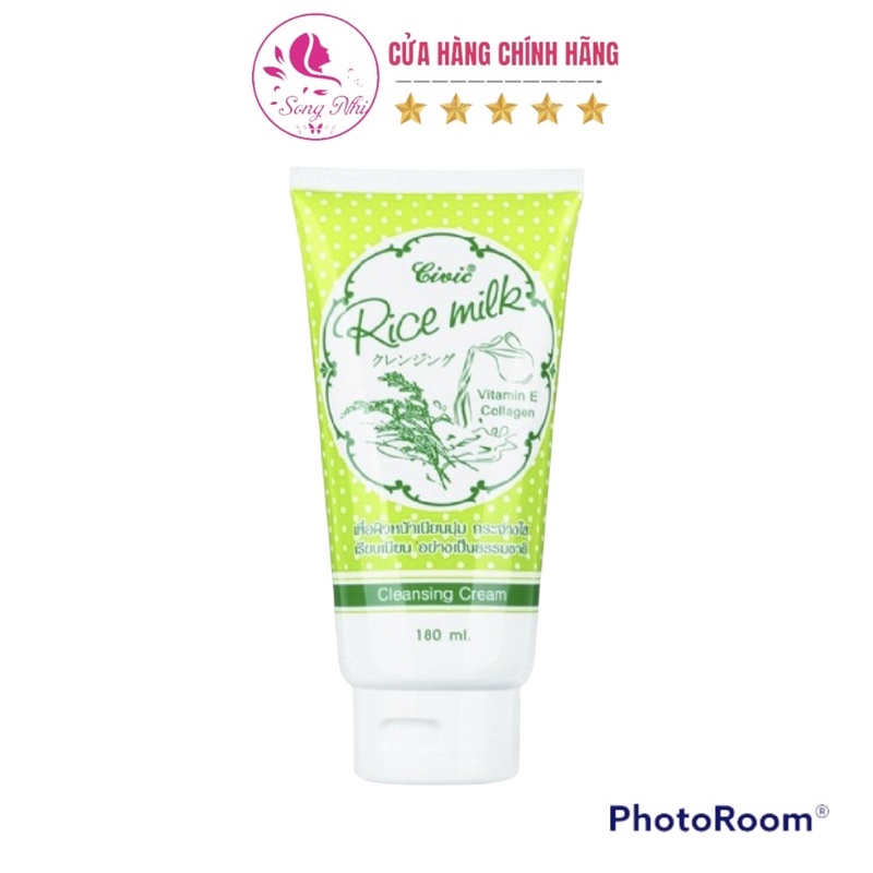 Civic Rice milk Thai rice cleanser 180ml Shopee Malaysia