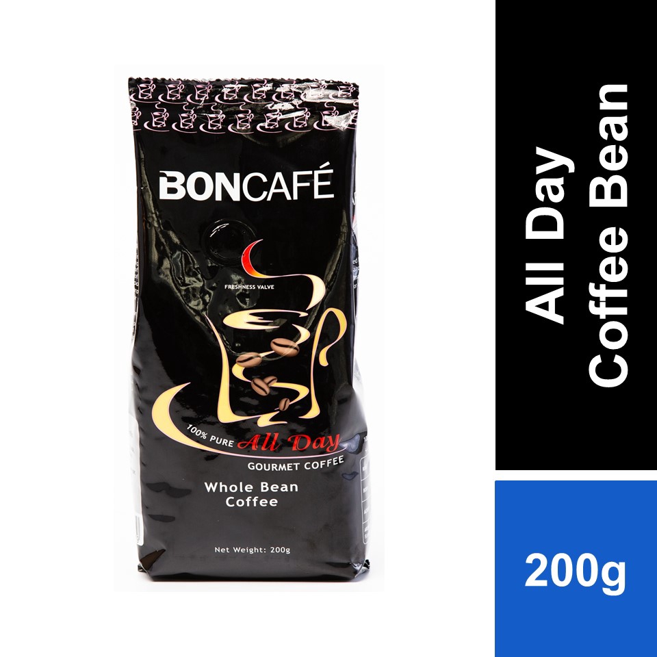 Boncafe All Day Coffee Bean 200g Shopee Malaysia
