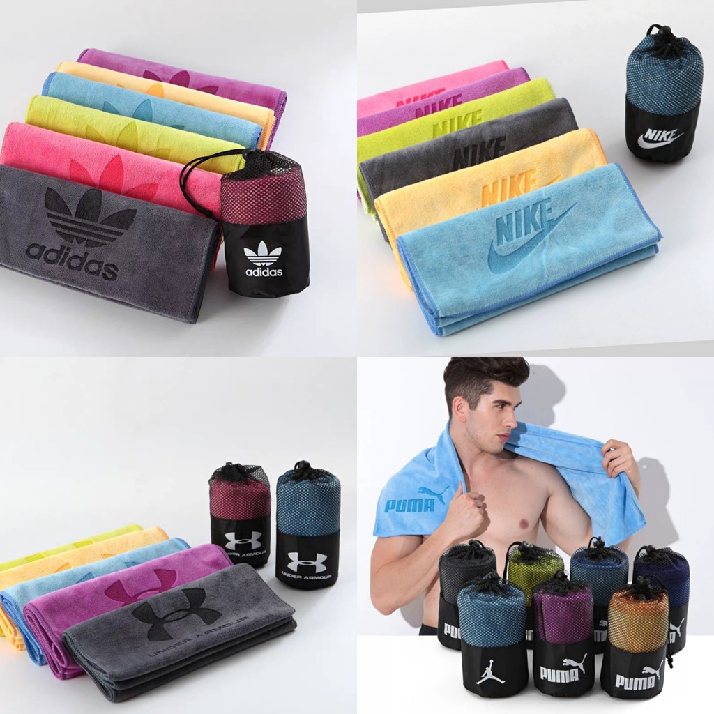 Nike/Adidas/Under Armour/UA/Puma Quick Dry Sports Towel Nike Running