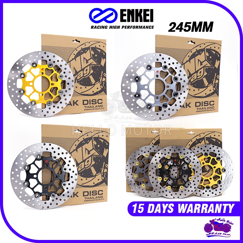 King Drag Disc Brake 245MM Front Disc Disk Depan 8PIN 4 LUBANG Brake