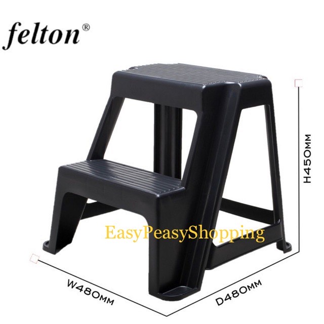Heavy Duty Plastic Step Chair Ladder Felton /Step Stool Ladder Felton