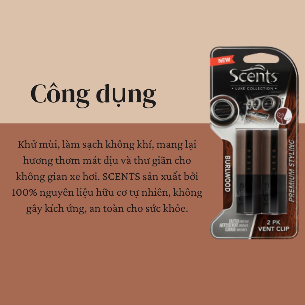 Scents LUXE VENT Air VENT Car Perfumes Shopee Malaysia