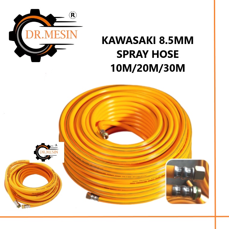 [READY STOCK] KAWASAKI Power Sprayer Hose 8.5MM x (10M30M) Agriculture