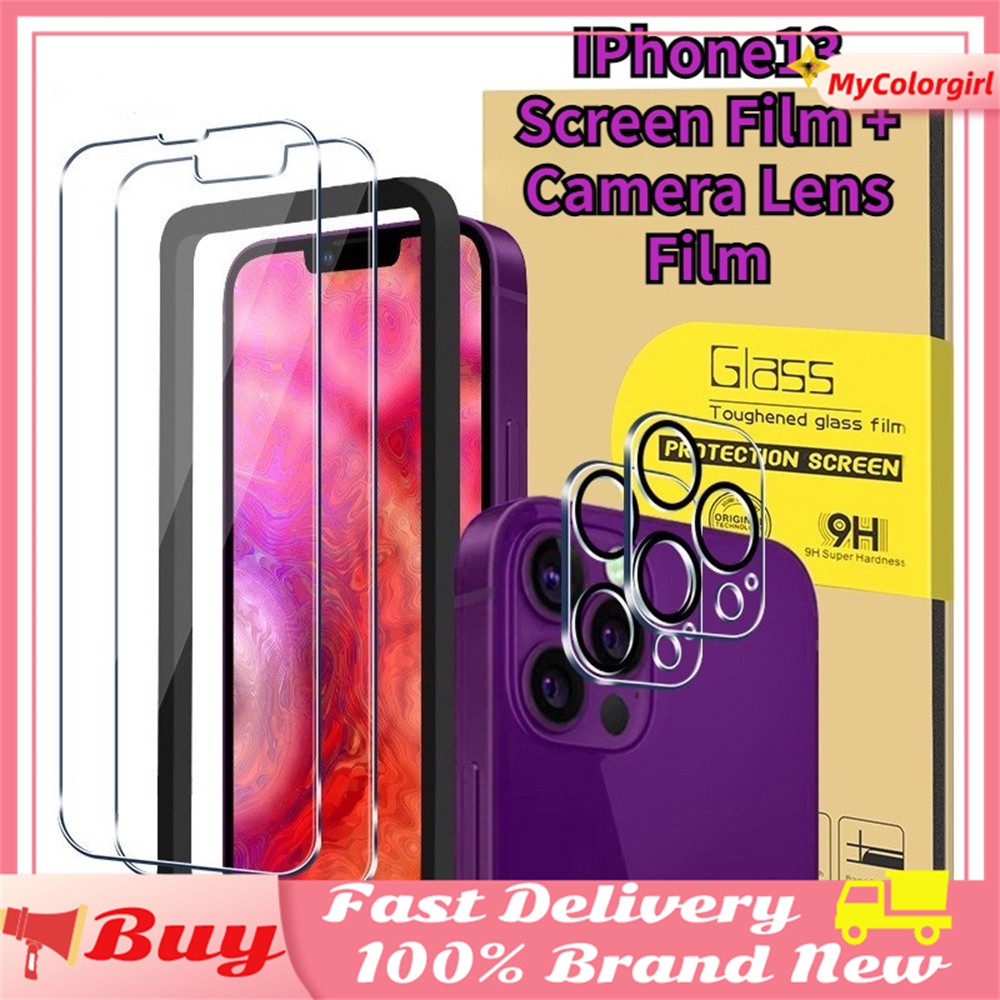 Transparent tempered glass for iphone 13 Pro Max iphone 13 mini screen