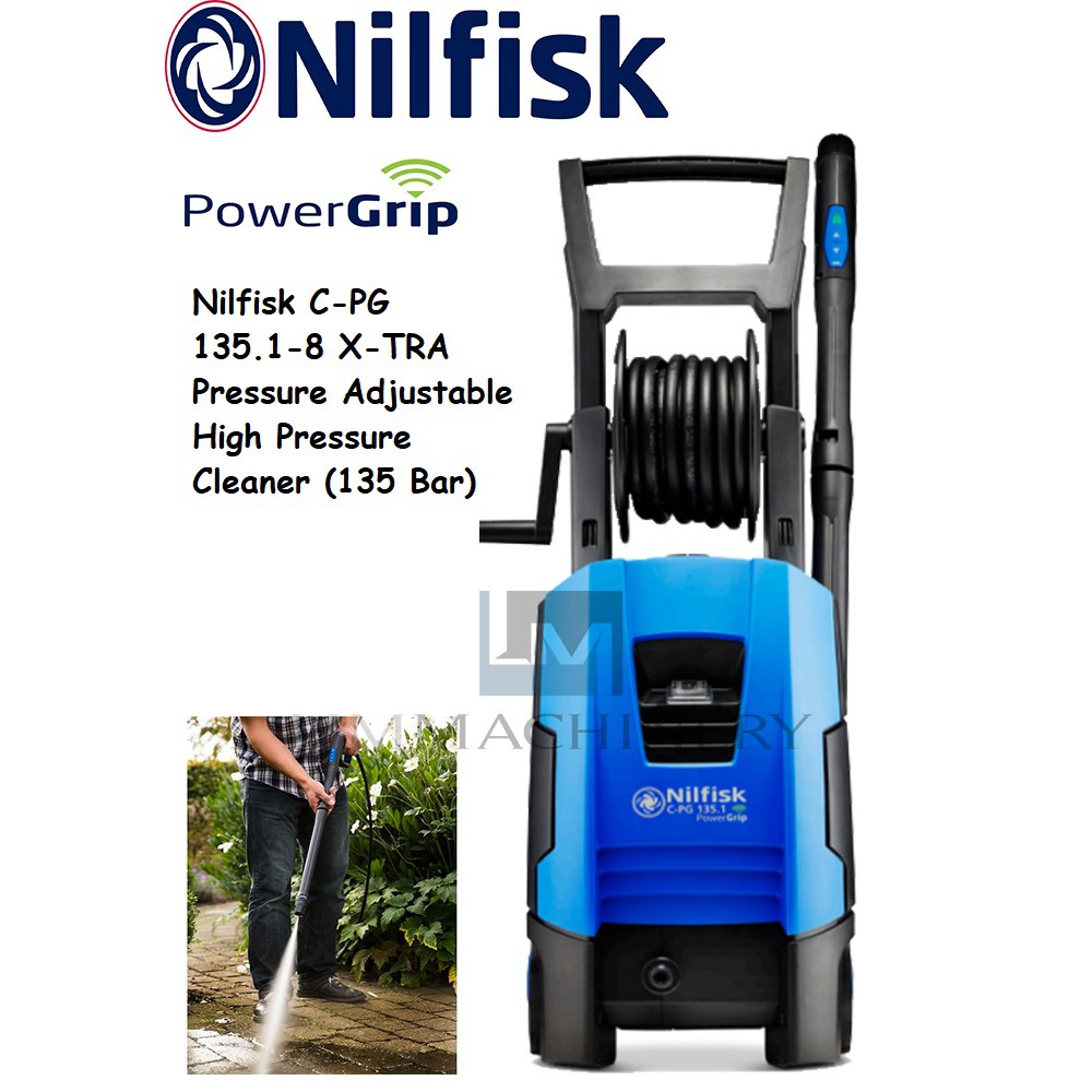 Nilfisk C-Pg 135.1-8 X-Tra Pressure Adjustable High Pressure Cleaner (135 Bar) | Shopee Malaysia