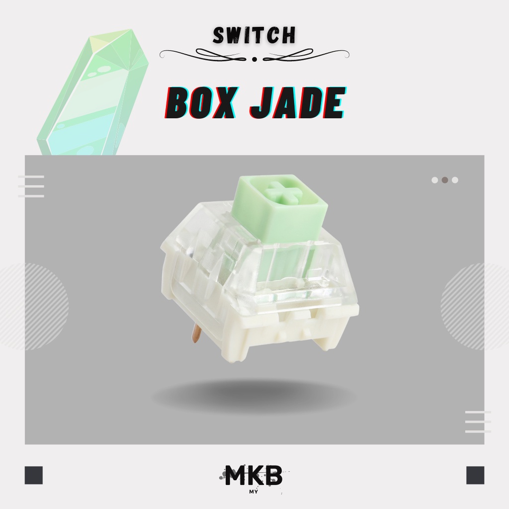 [READY STOCK] Kailh Box Jade Switches Switch for Mechanical or Gaming