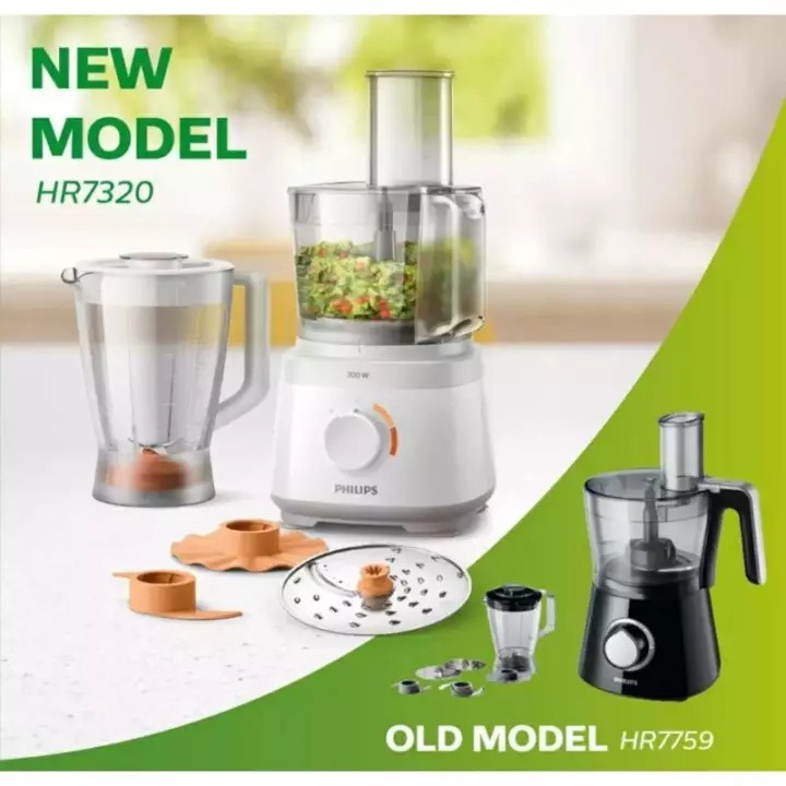 **MEGA SALE) Philips Compact Food Processor (HR7320 HR7320/01