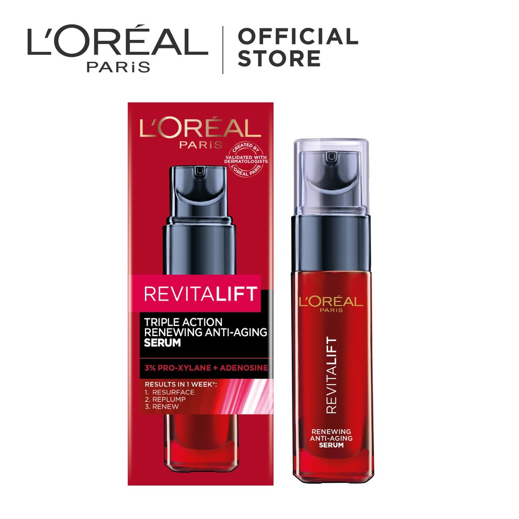 L’Oreal Paris Revitalift Triple Action Renewing Anti Aging Serum 30ml