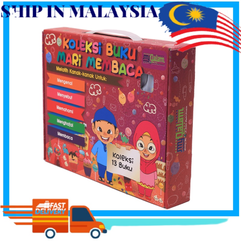 Koleksi Buku Mari Membaca My Qalam Kids With Smart Pen Digital 1 Year