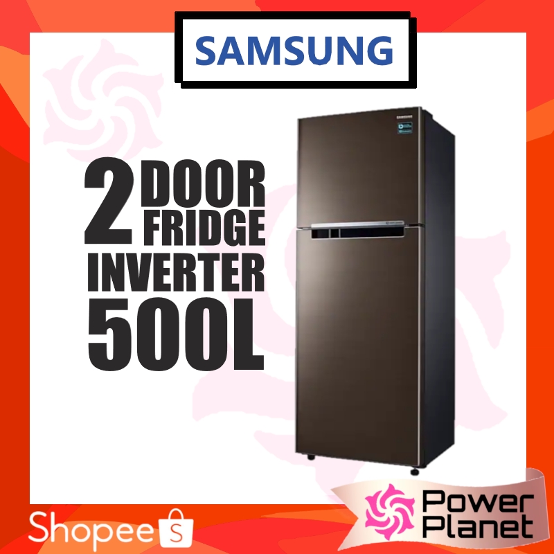 Samsung Refrigerator RT38K5062DX 2 Door Inverter Fridge 500L (Luxe