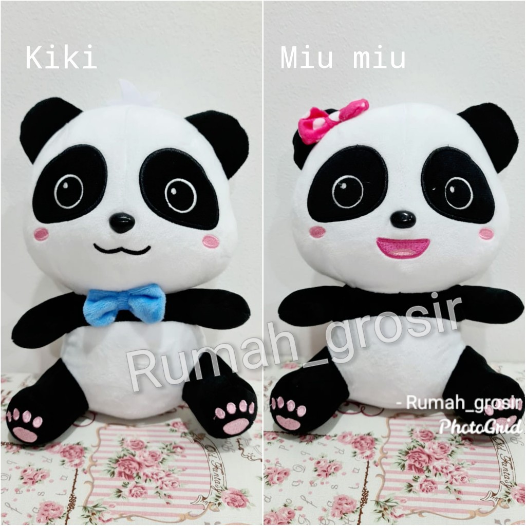 Baby Sitting Kiki Miu Miu Small Size Panda Bus Baby Doll Shopee Malaysia