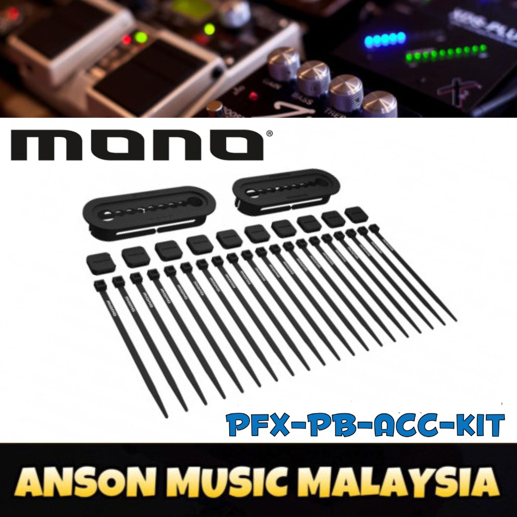 Mono Pedalboard Accessories Kit, Black (PFXPBACCKIT) Shopee Malaysia