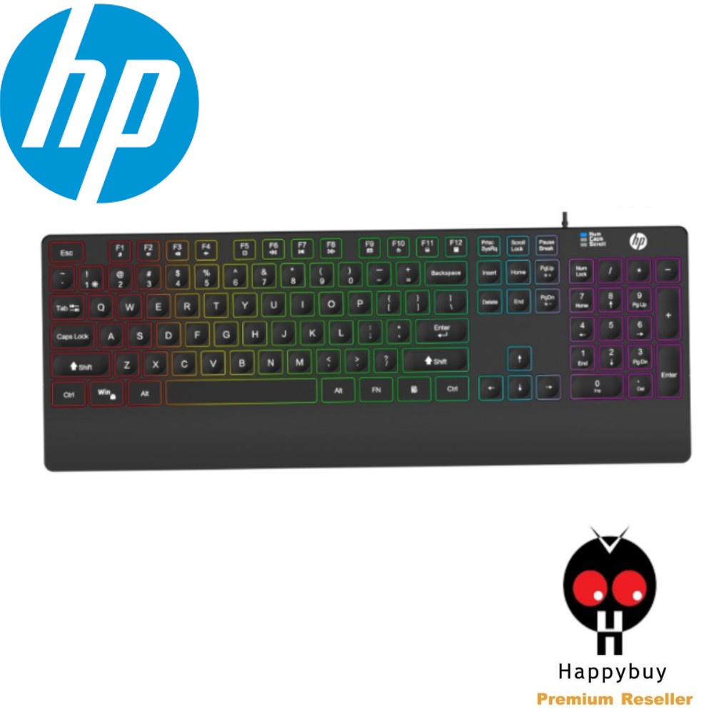 HP K120 USB WIRED GAMING MEMBRANE KEYBOARD Shopee Malaysia