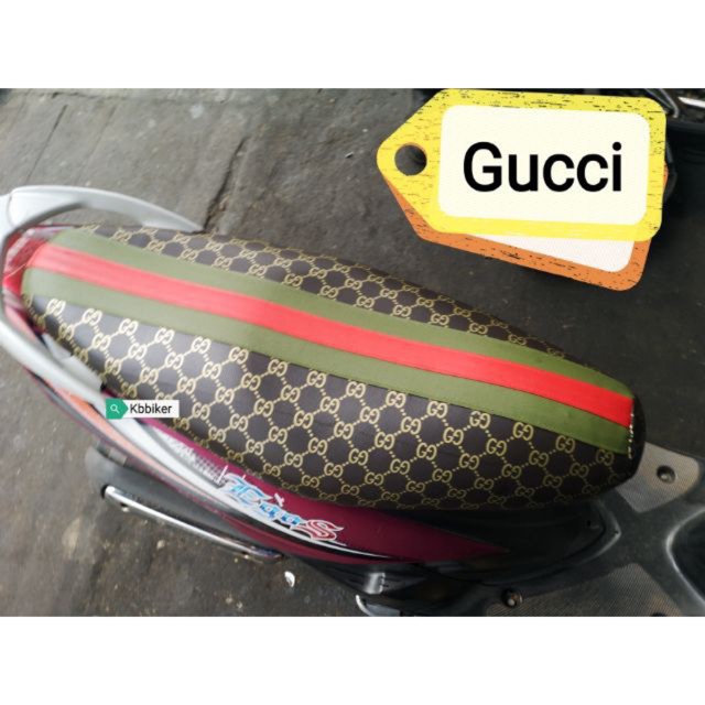 Seat Cover Gucci Universal Lc135 Y15ZR Ex5 Rs150 Kriss Wave Y110