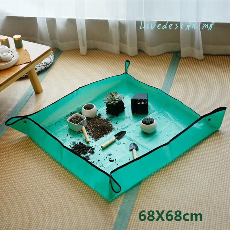 Succulent Plant Gardening Mat Square Planting Mat PE Waterproof