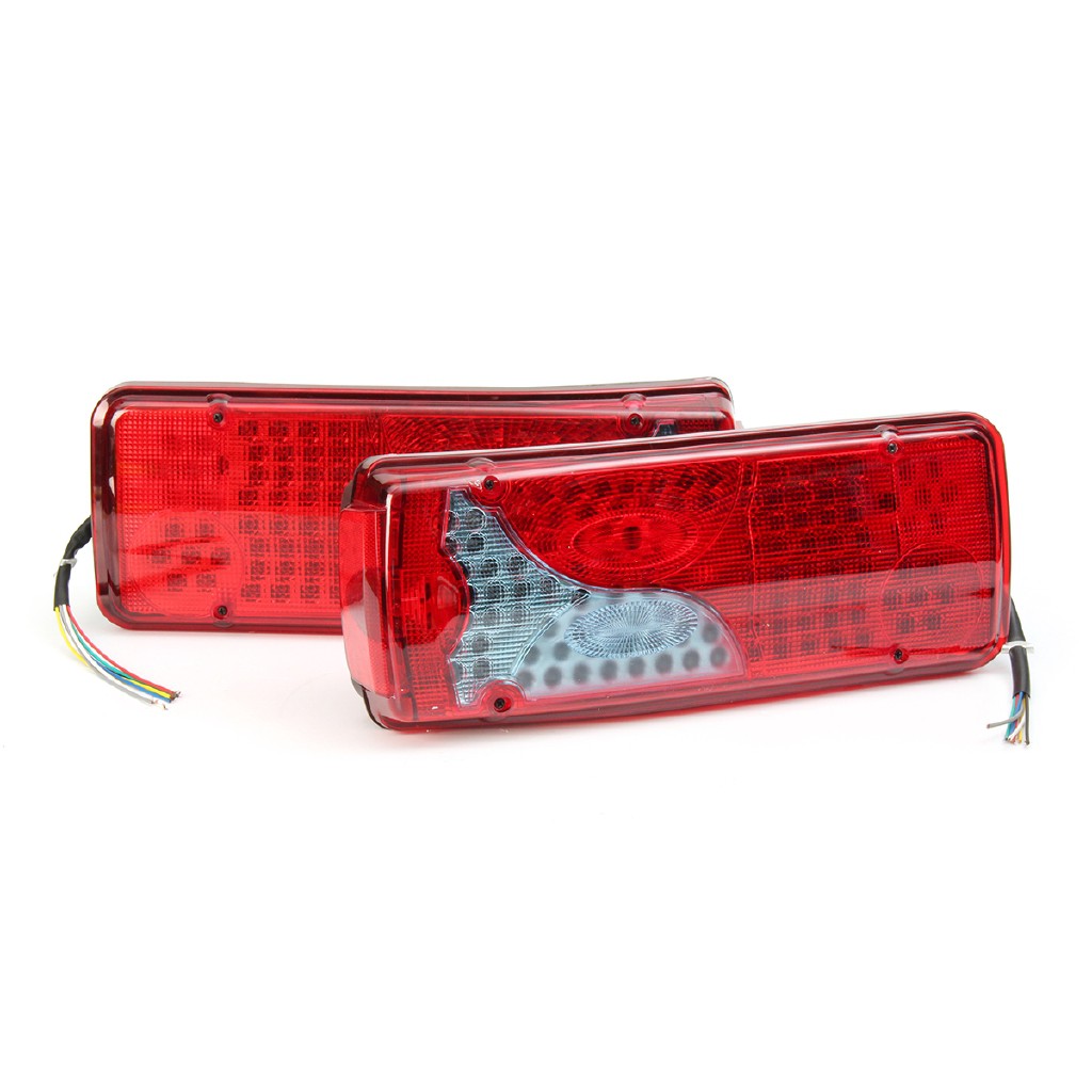 120 pcs 24V 6 LED SMD WHITE YELLOW RED SIDE MARKER LIGHT TRUCK TRAILER BUS HGV Auto Parts and