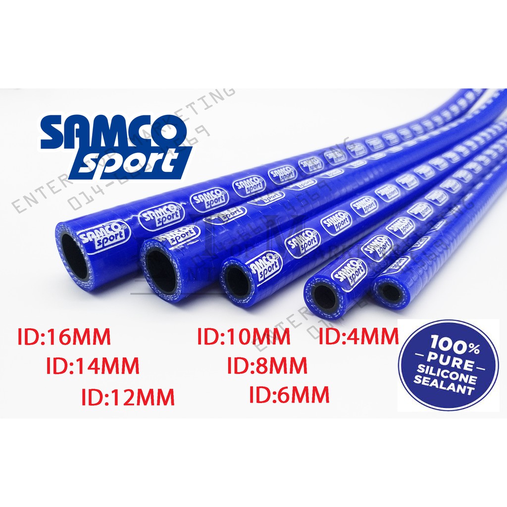 SAMCO Silicone Hose Vacuum Hose Fuel hose Oil hose benang hose 6mm 8mm