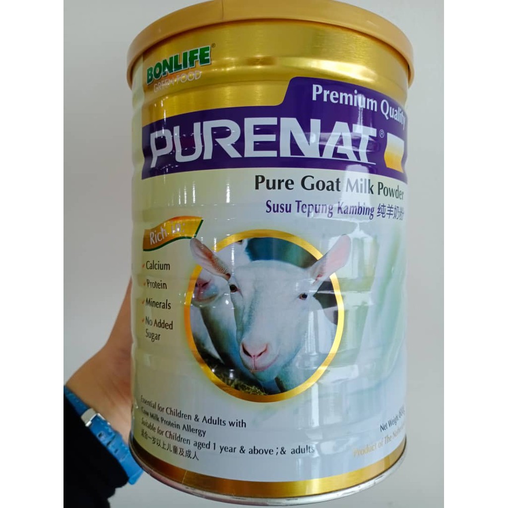PURENAT PURE GOAT MILK POWDER 800G Shopee Malaysia