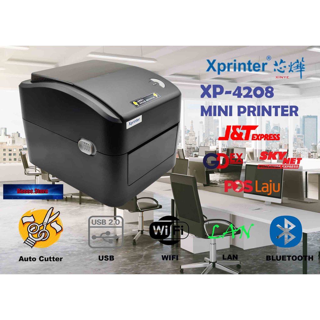 🔥Ready Stock🔥 XP420B & XP460B XPRINTER THERMAL RRCEIPT MINI PRINTER
