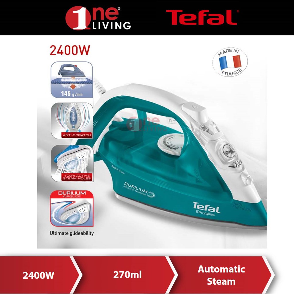 Tefal Steam Iron FV3965 Shopee Malaysia