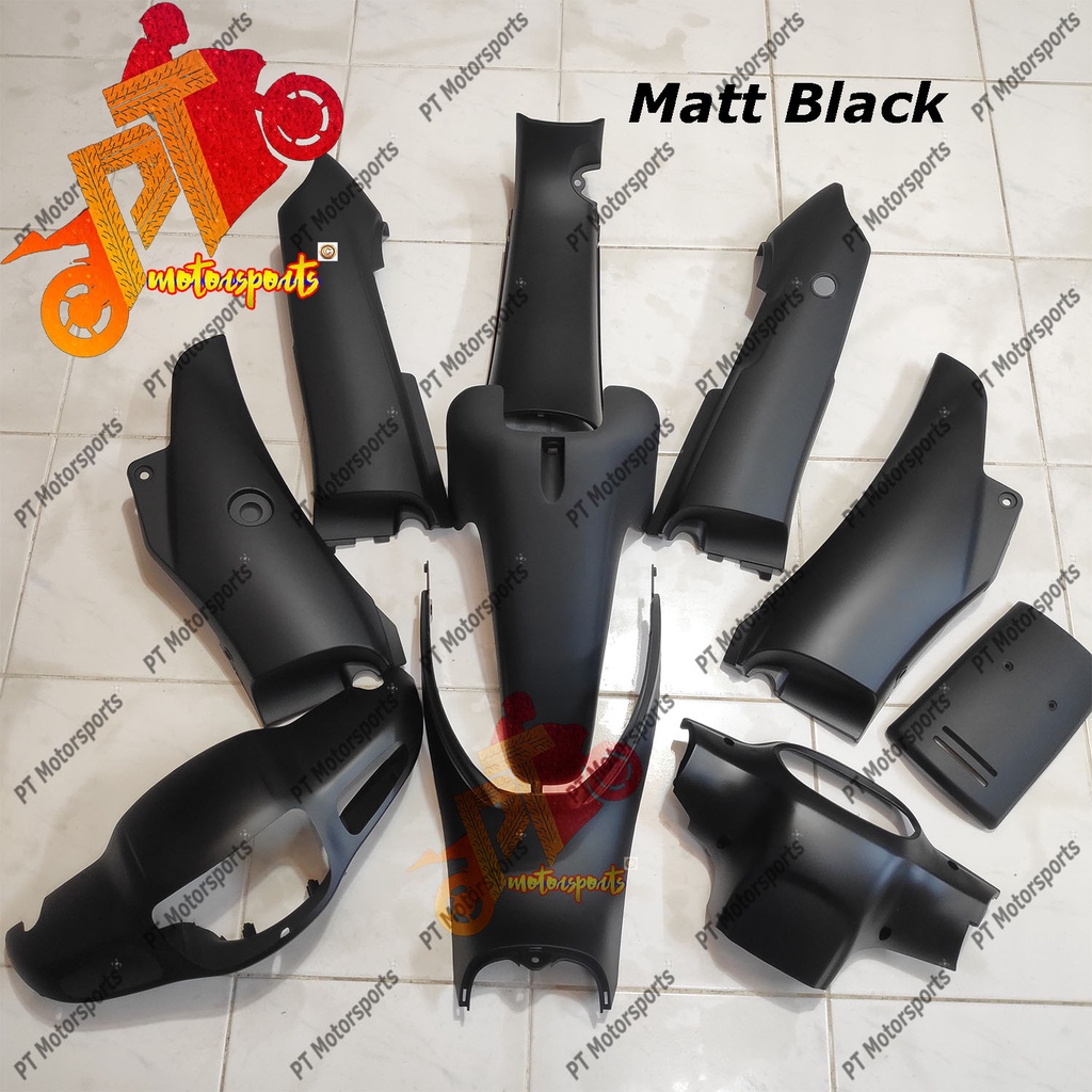 Modenas Kriss 110 / Kriss 2 Disc Cover Set Matt Black Shopee Malaysia