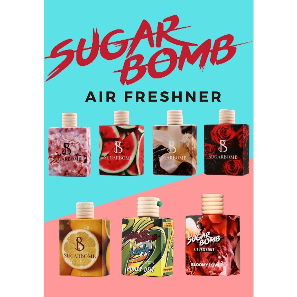 Ready Stock Pewangi Kereta Sugarbomb Sugarbomb Air Freshener Car