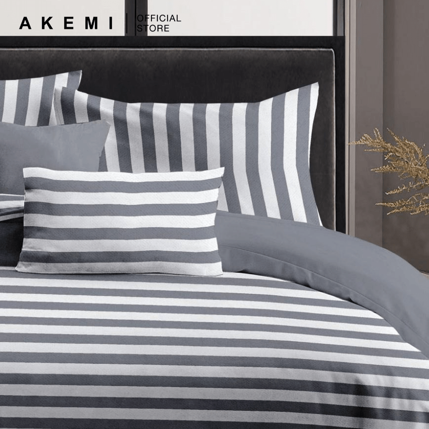 AKEMI Cotton Select Fitted Bedsheet Set 730TC (Adore Wiyot) Shopee