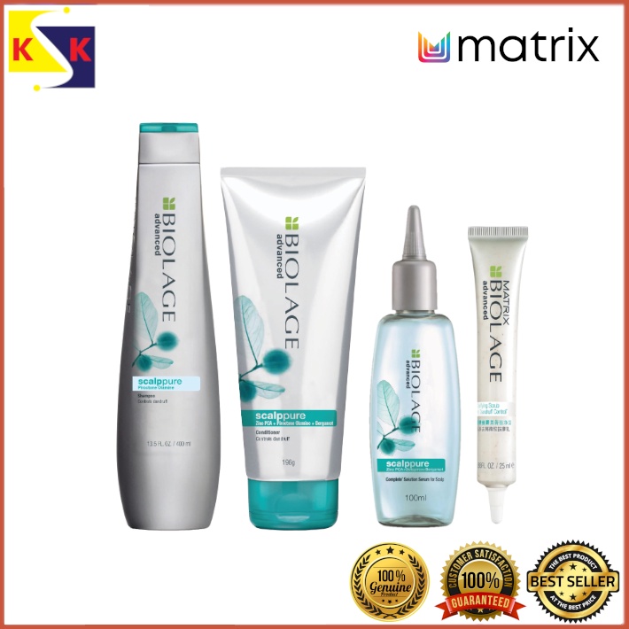 Matrix Biolage Scalppure Shampoo/Conditioner/Scrub/Serum Shopee Malaysia