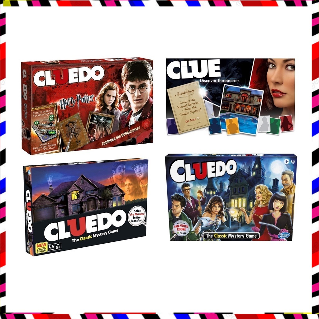 Cluedo Harry Potter Board Games CLUEDO THE CLASSIC MYSTERY FAMILY BOARD
