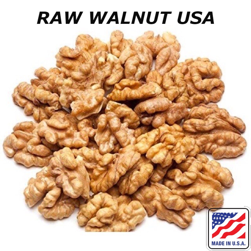 250g 500g (USA) WALNUT RAW (80 HALVES) / KACANG WALNUT USA Shopee