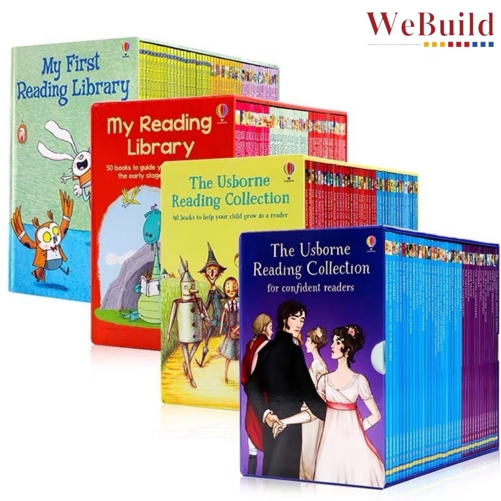 Usborne My Reading Library Books Set Early Education English Book First Reading Collection