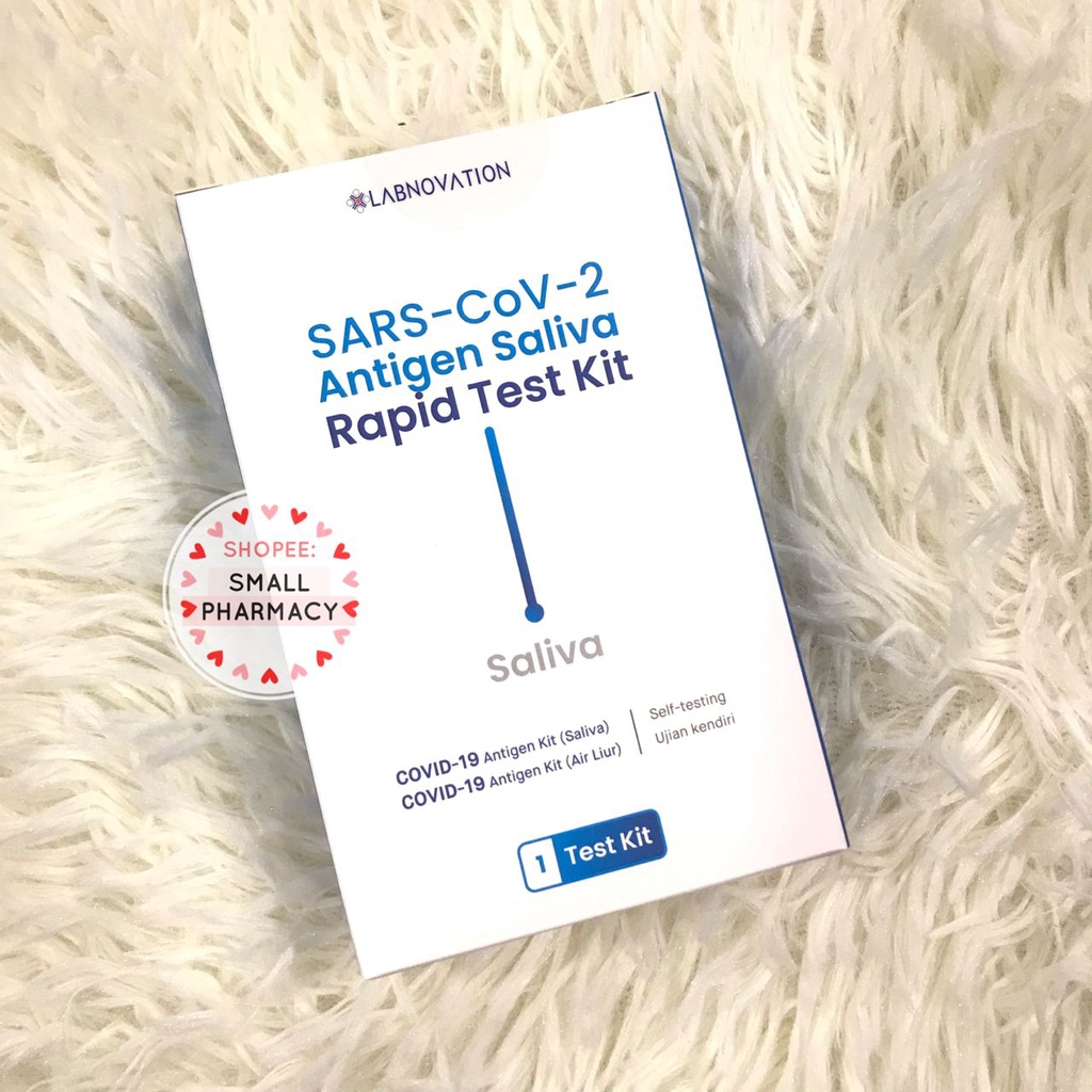 Labnovation Covid19 Rapid Antigen Saliva Test kit 1s (Saliva) Shopee